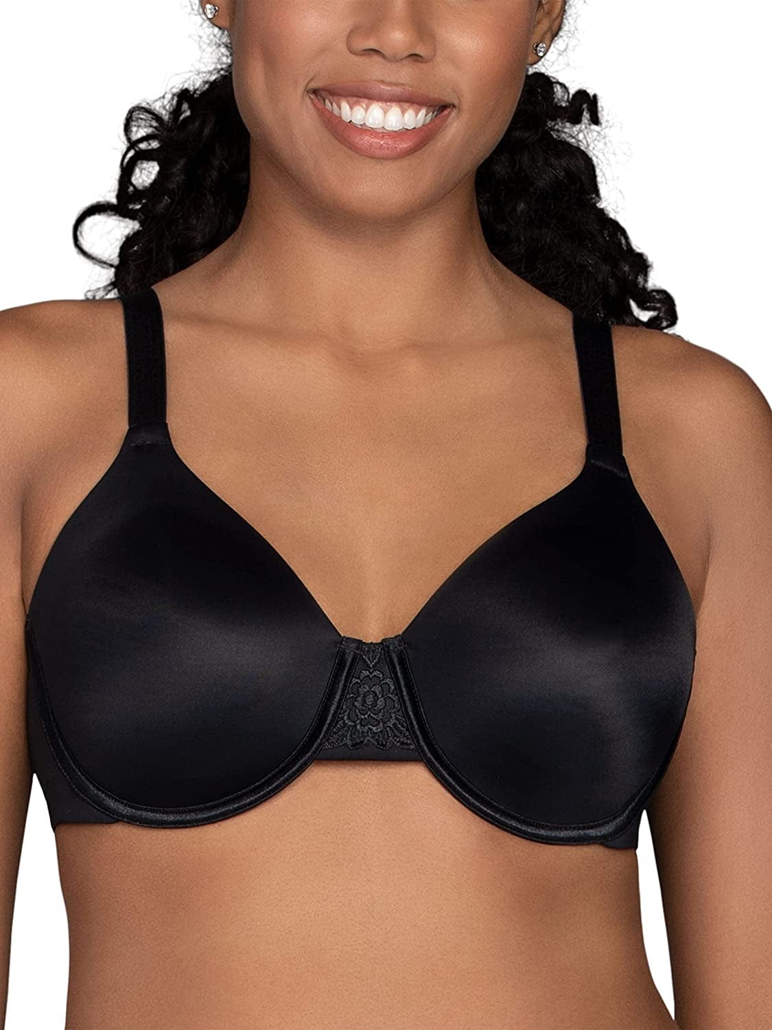 Women'S Beauty Back Smoothing Minimizer Bra (36C-42H) Midnight Black / Beauty Back / 38DD