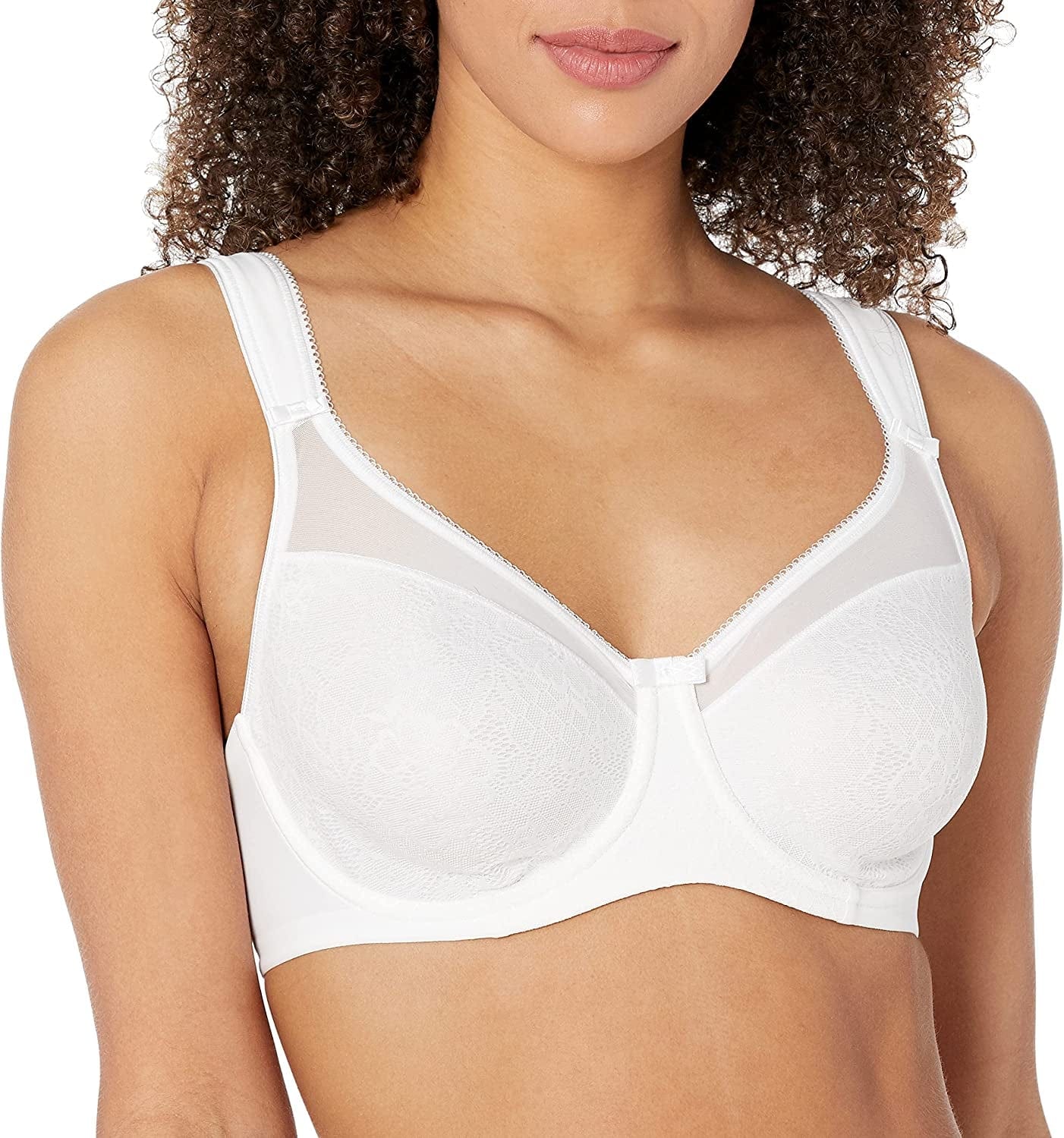 Women'S Beauty Everyday Minimizer Bra White (White) / 40FF