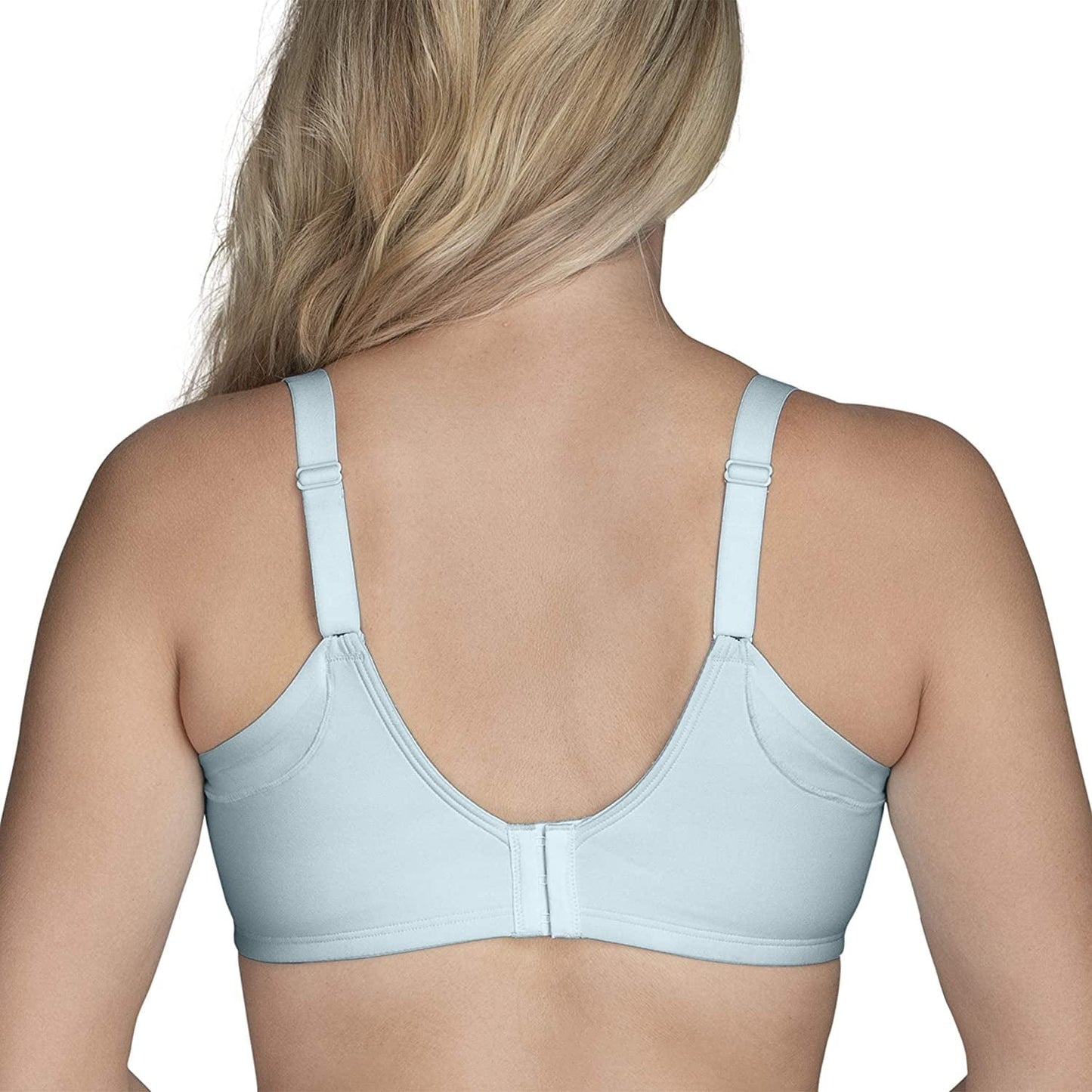 Women'S Beauty Full Figure Underwire Extended Side and Back Smoother Bra 76267
