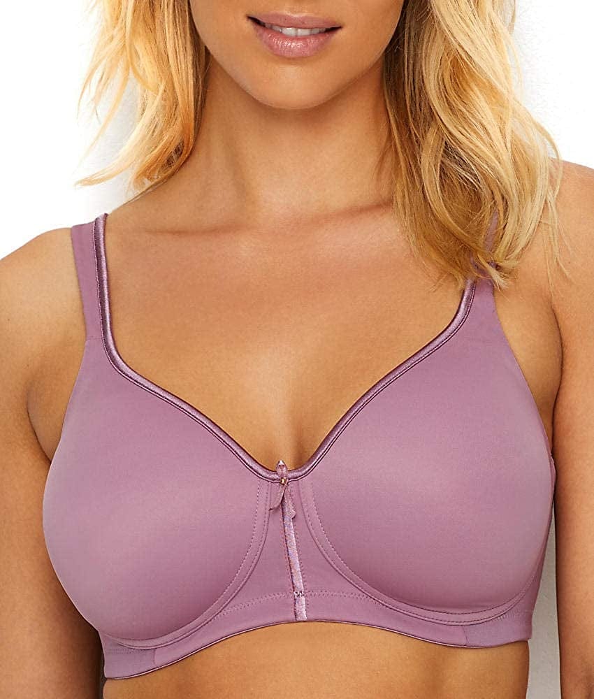 Women'S Body Caress Full Coverage Wirefree Bra 72335 Serene Mauve / 40B