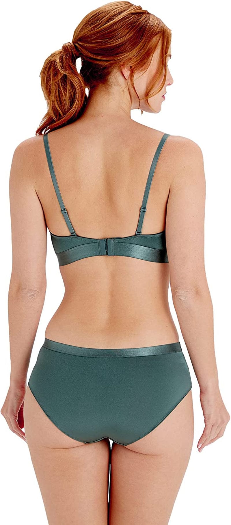 Women'S Botanical Lace Wireless Triangle Bra-Light Padding- Everyday Basic or Lounge, Sizes: 32A-38D, 1 Piece