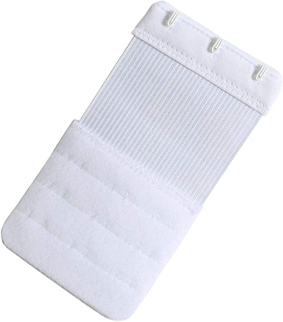 Women'S Bra Extenders 3 Hook Elastic Stretchy Bra Extension Strap