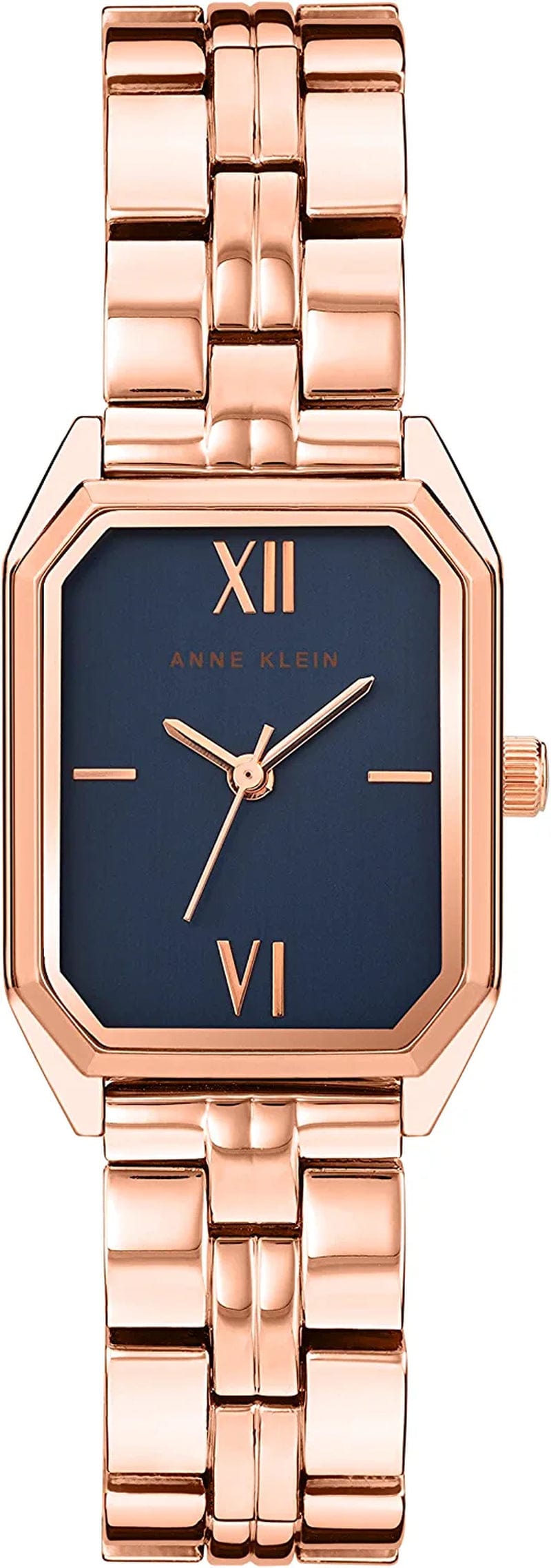 Women'S Bracelet Watch Rose Gold/Navy Blue