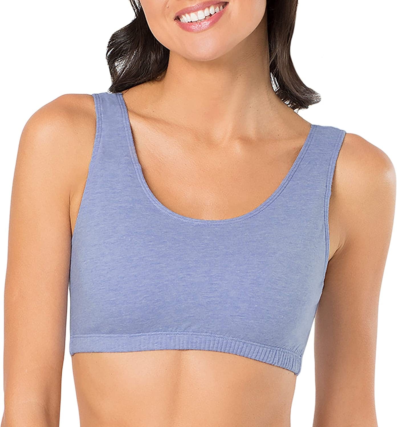 Women'S Built up Tank Style Sports Bra Value Pack