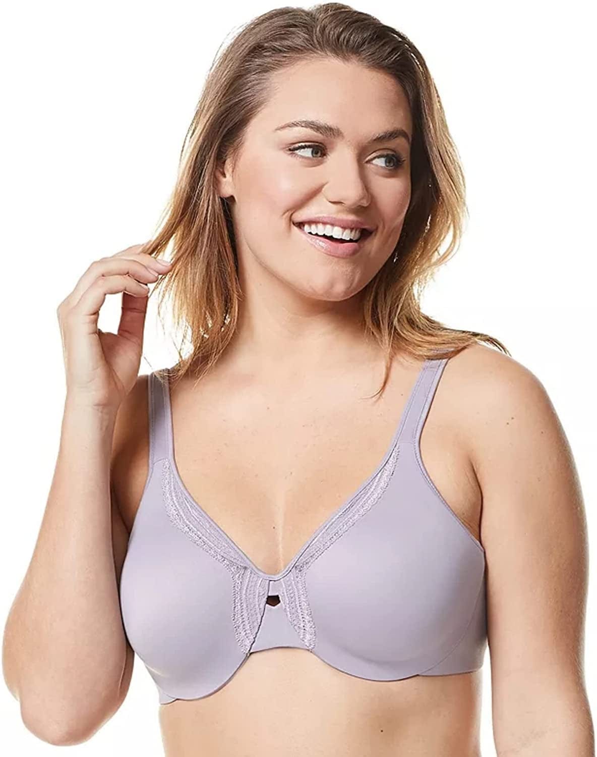 Women'S Butterfly Effect Minimizer Bra Purple Ash / 42D