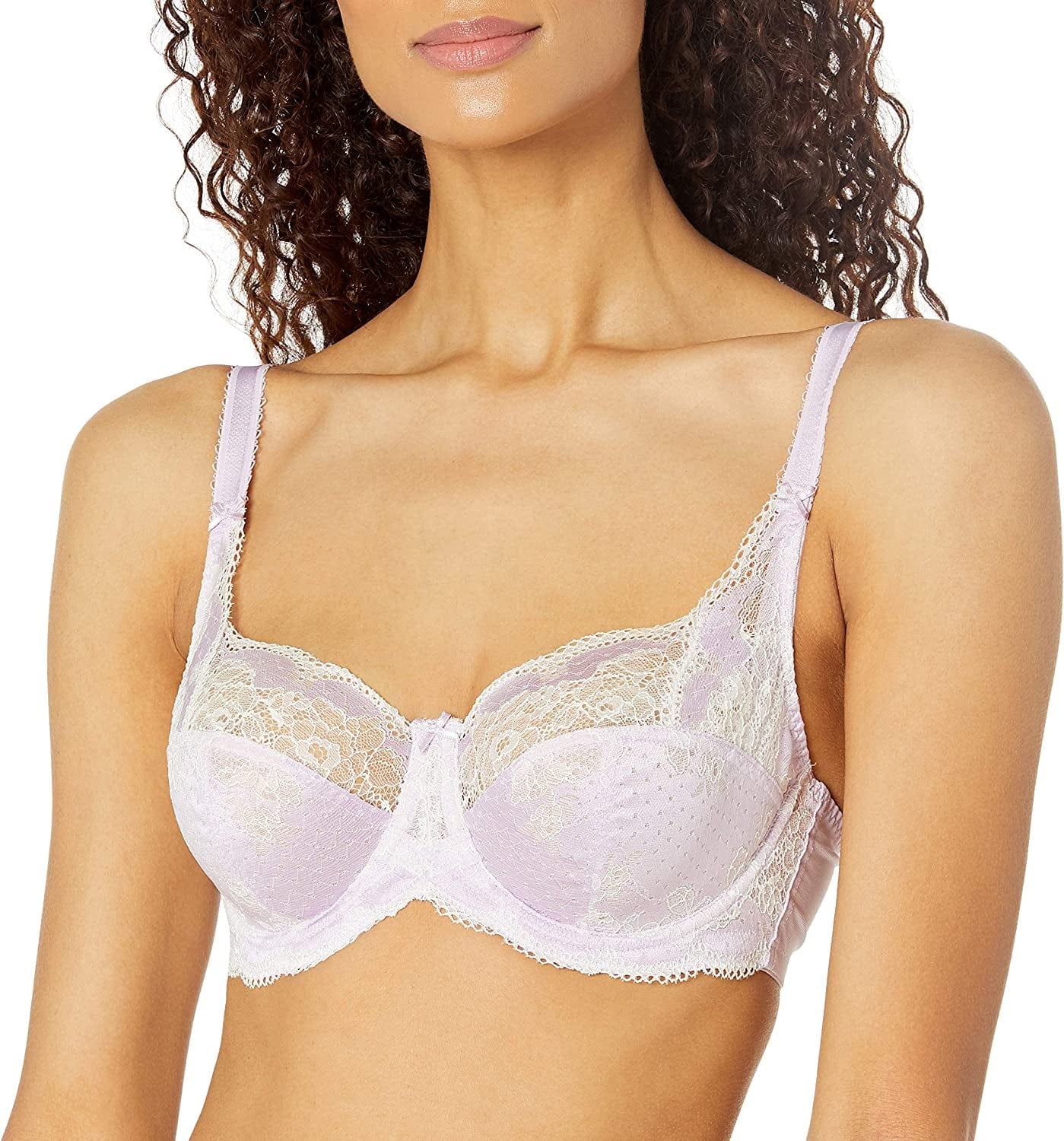 Women'S Clara Balconette Lace Bra Lilac / 36FF