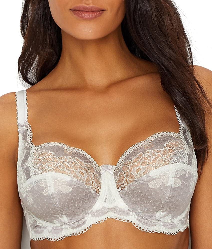 Women'S Clara Balconette Lace Bra Dove / 40FF