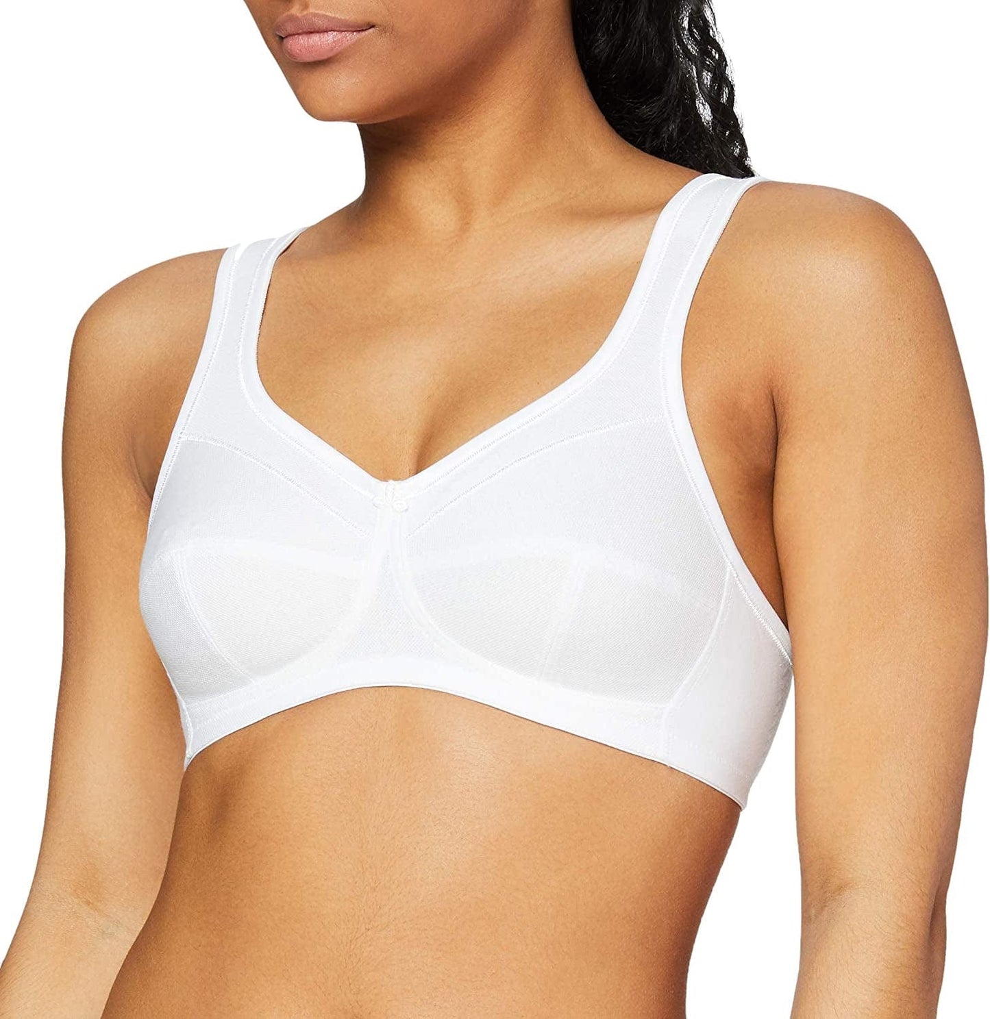 Women'S Comfort Jana Cotton Soft Cup Bra 5427 White / 36F
