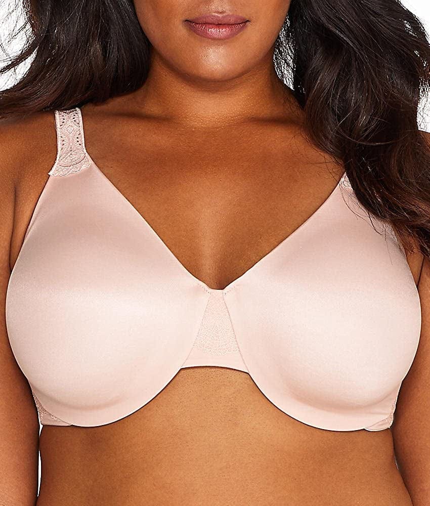 Women'S Comfort Where It Counts Full Figure Bra 76090 Sheer Quartz / 40D