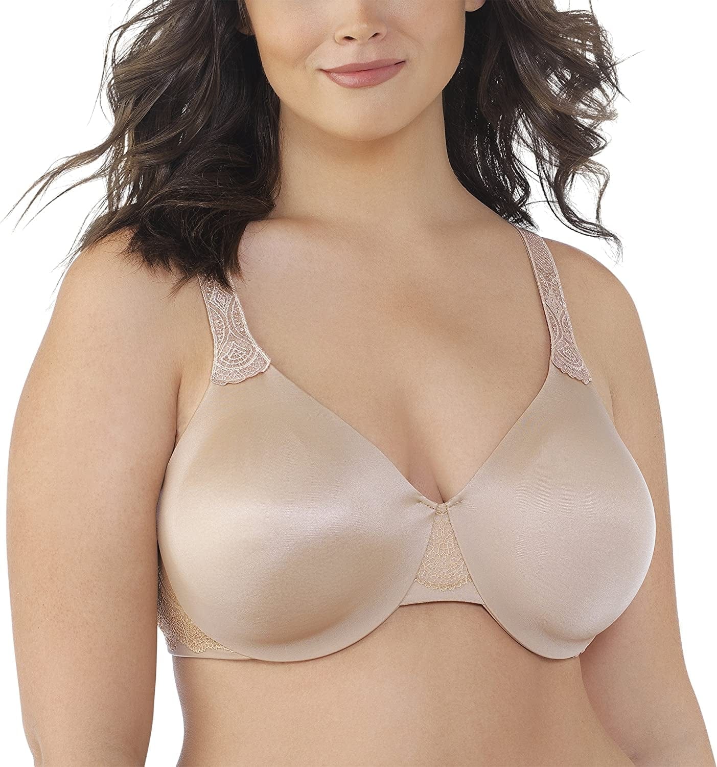 Women'S Comfort Where It Counts Full Figure Bra 76090 Honey Beige / 40C