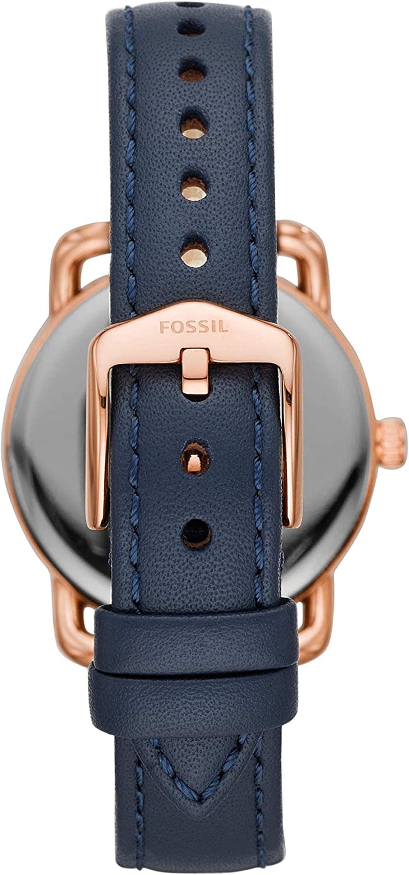 Women'S Copeland Stainless Steel and Leather Casual Quartz Watch