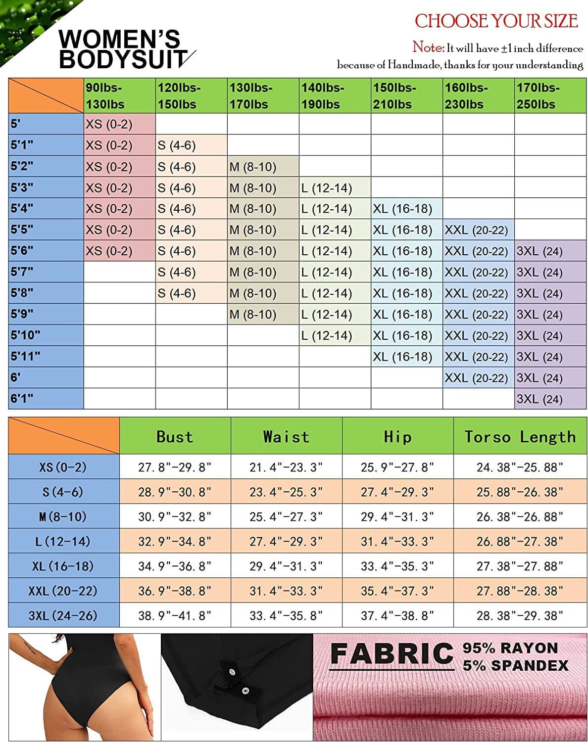 Women'S Crew Neck Sleeveless Slim Fit Body Suit Basic Bodysuit Shirts Tank Tops