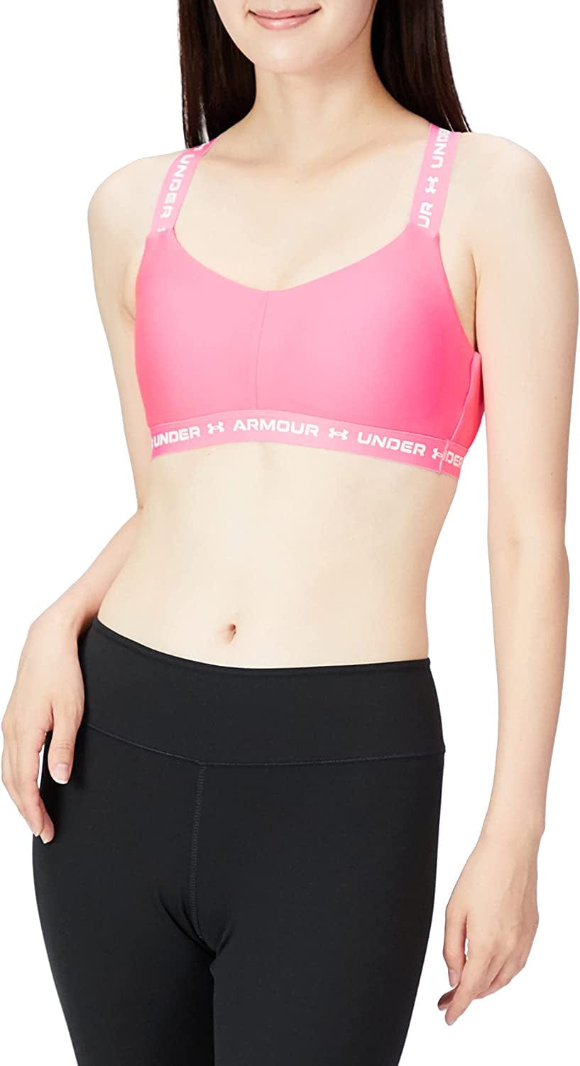 Women'S Crossback Low Bra (640) Pink Punk / / White / Small