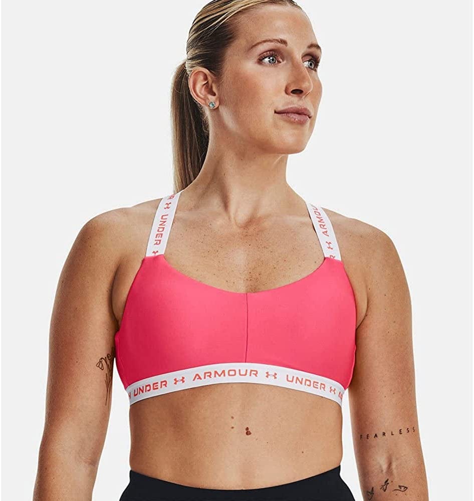 Women'S Crossback Low Bra (683) Pink Shock / / Pink Shock / Small