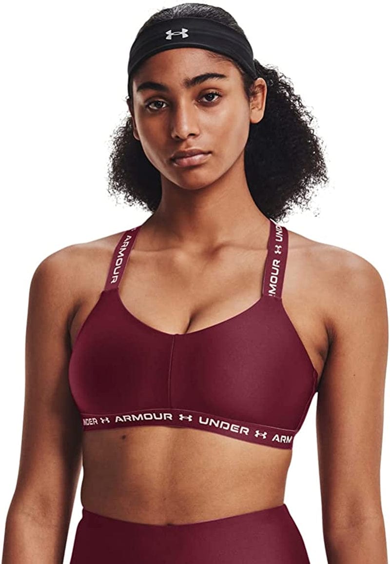 Women'S Crossback Low Bra League Red (626)/Micro Pink / Large