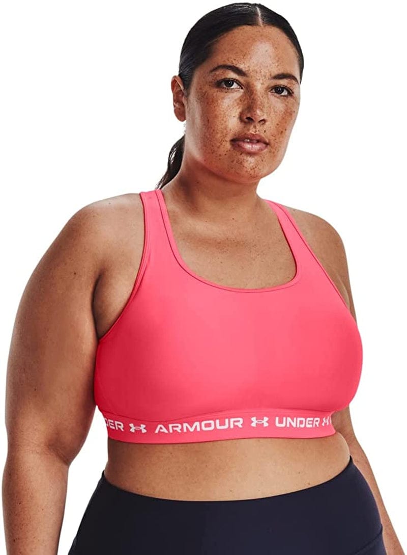 Women’S Crossback Mid Impact Sports Bra Brilliance (819)/White / X-Small