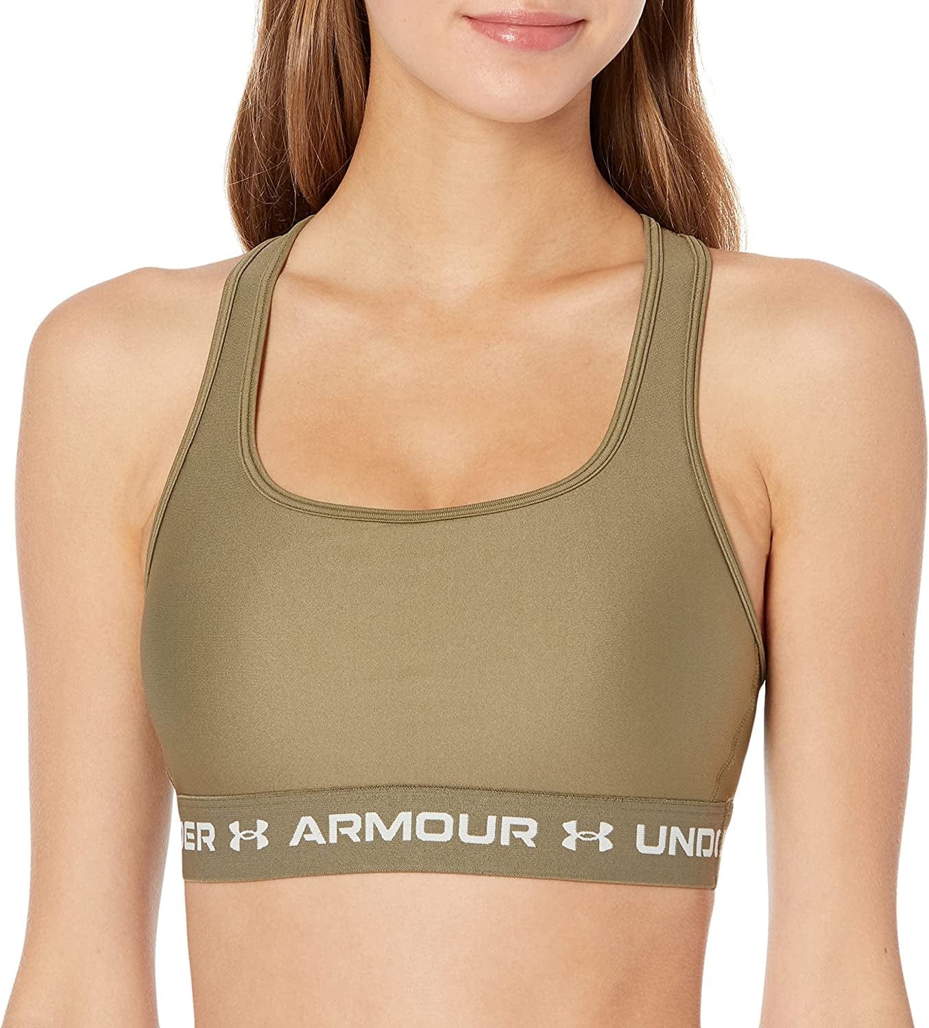 Women’S Crossback Mid Impact Sports Bra Tent (361)/Stone / Medium