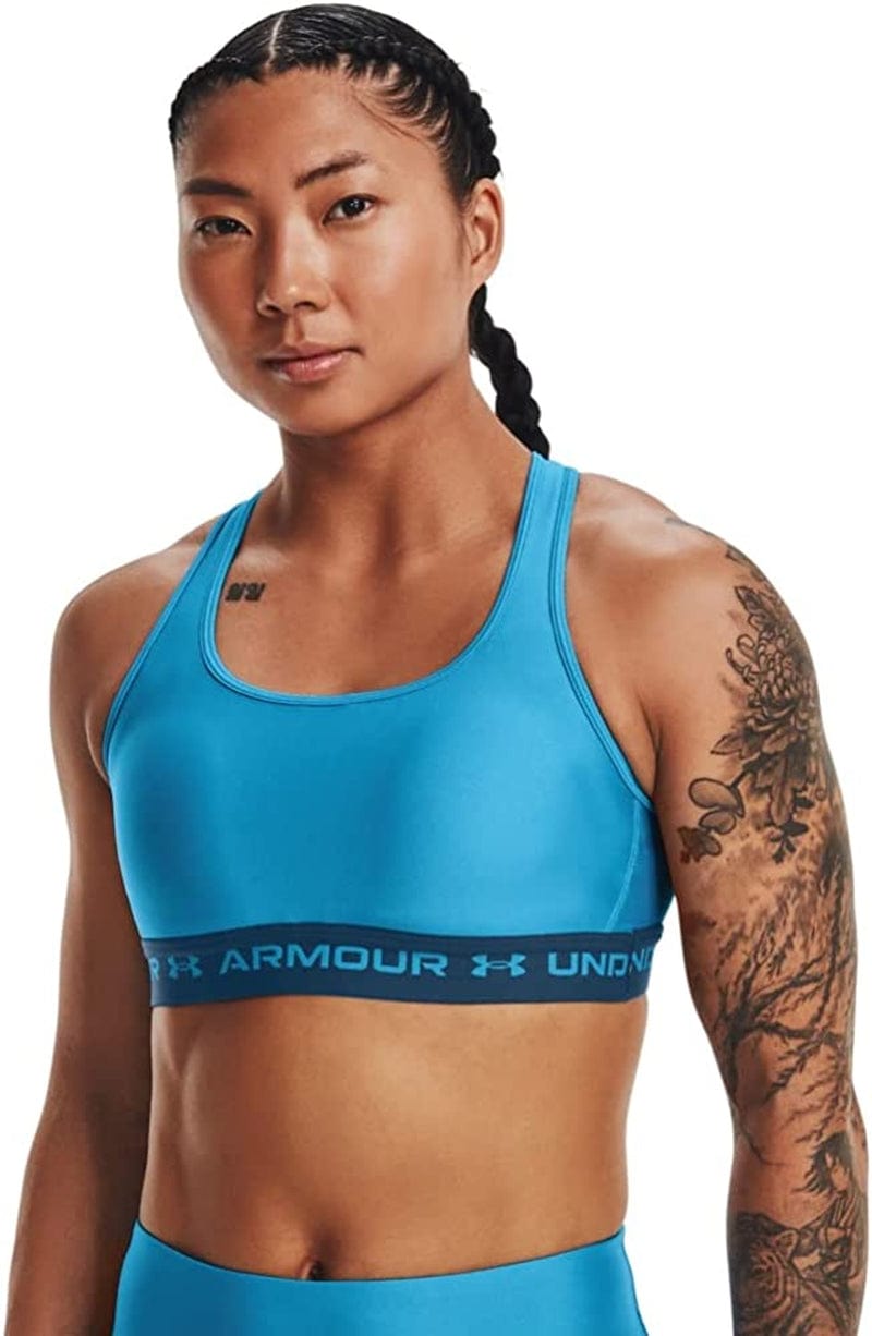 Women’S Crossback Mid Impact Sports Bra (419) Capri / Petrol Blue / Capri / X-Small