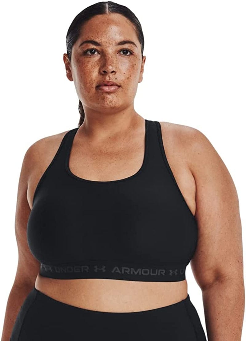 Women’S Crossback Mid Impact Sports Bra Black (001)/Jet Gray / X-Large