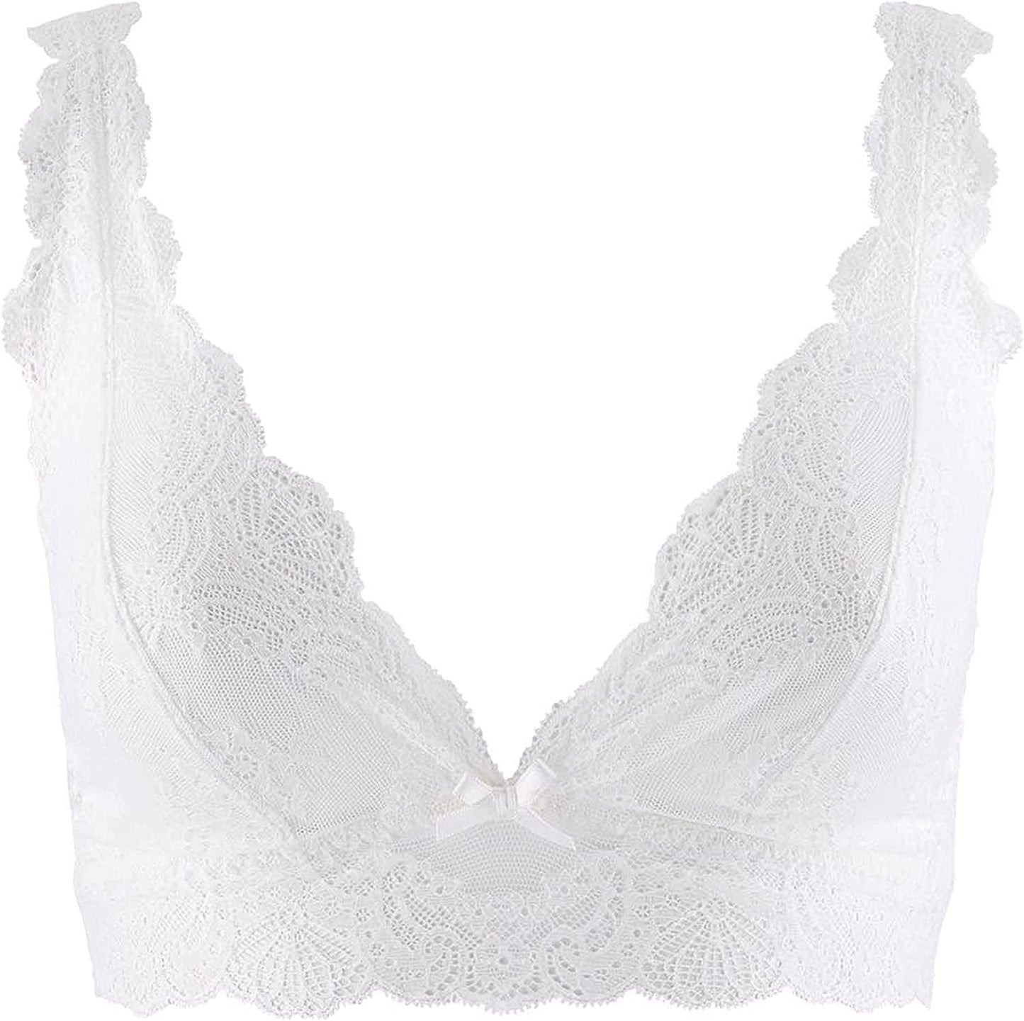 Women'S Danse Des Sens Bralette White (Opale) / Large
