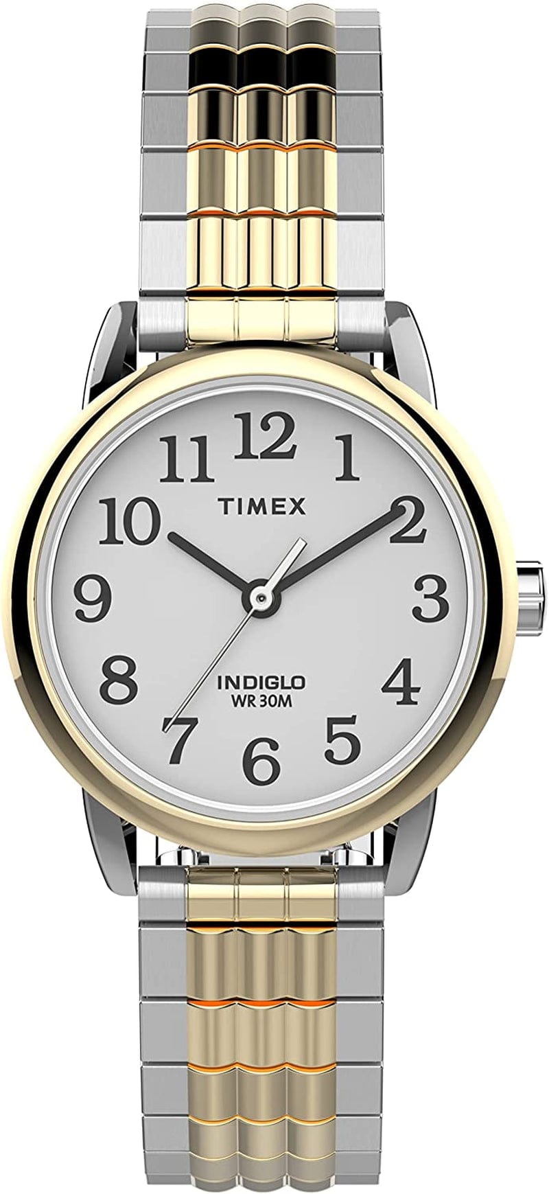 Women'S Easy Reader 25Mm Perfect Fit Watch Two-Tone/White