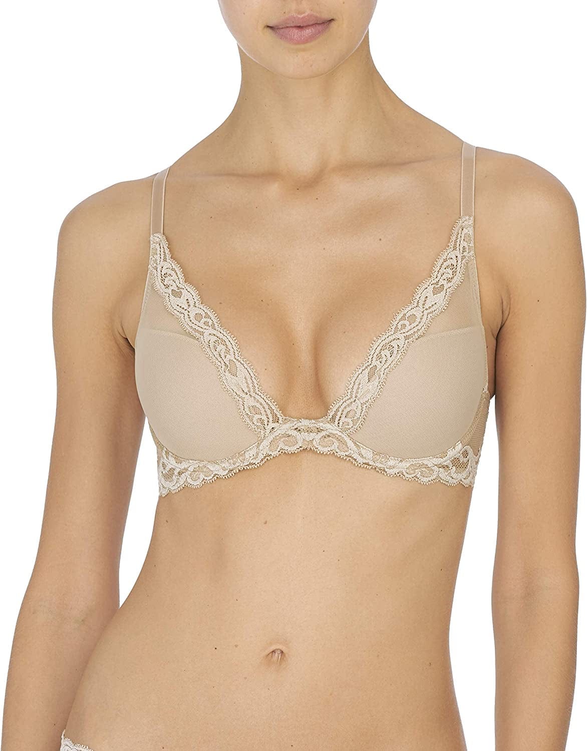 Women'S Feathers Luxe Contour Underwire Bra Café / 32B