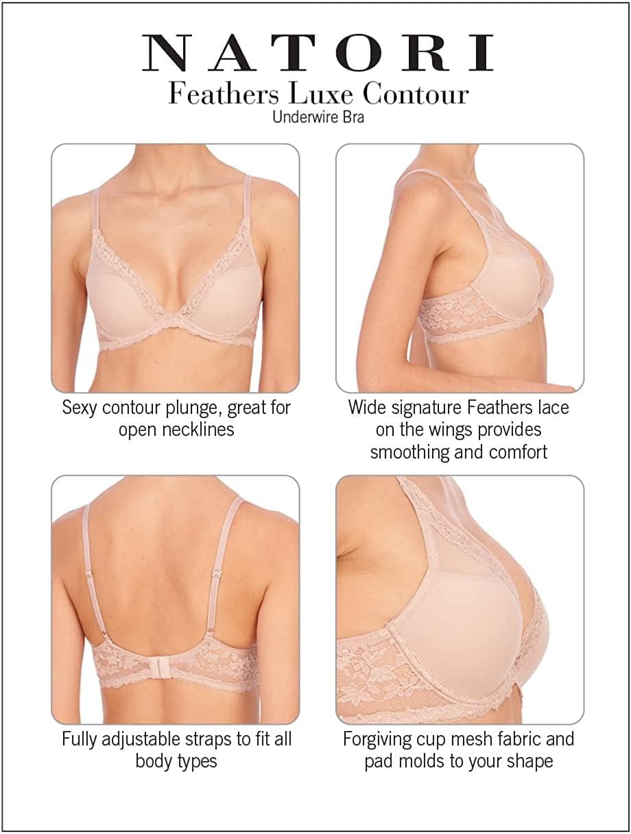 Women'S Feathers Luxe Contour Underwire Bra