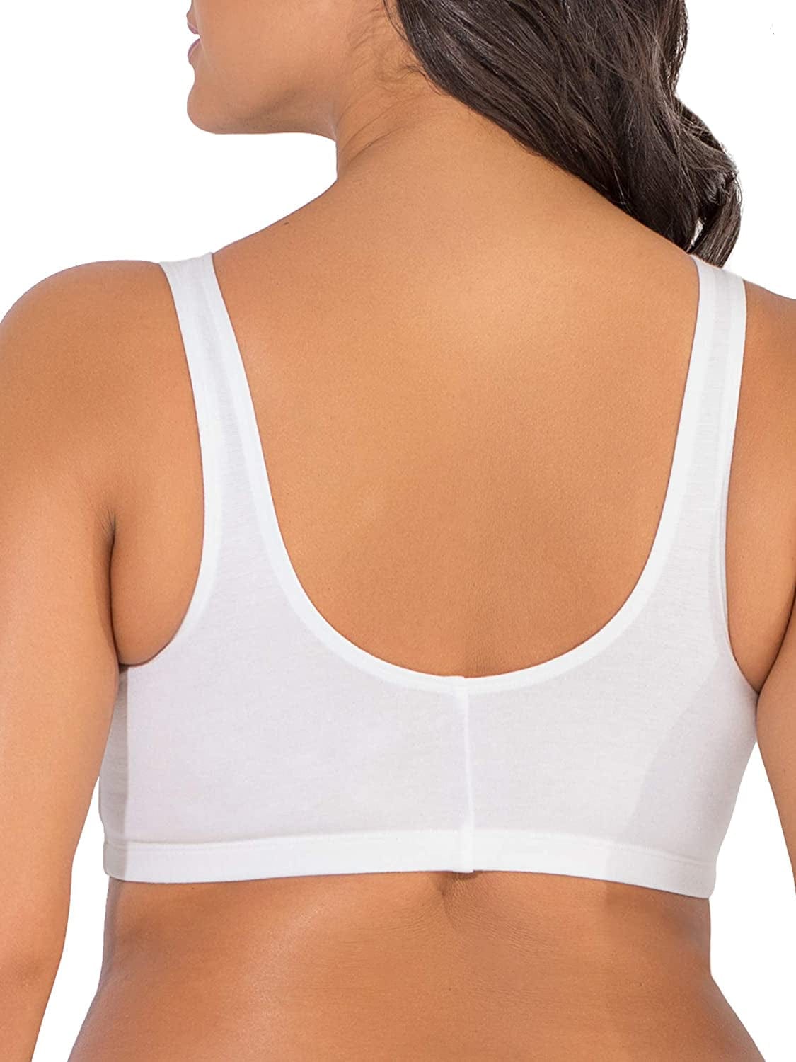 Women'S Front Closure Cotton Bra
