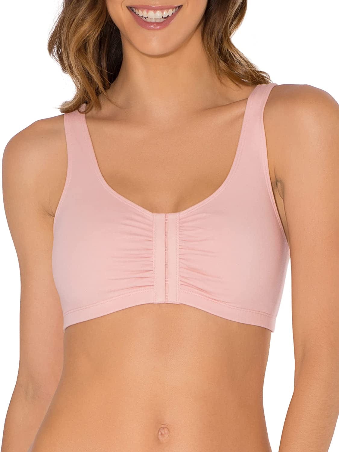 Women'S Front Closure Cotton Bra