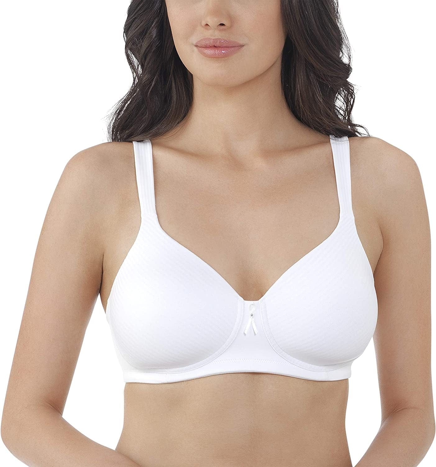 Women'S Full Coverage Comfort Wirefree Bra 72238 Star White / 40B