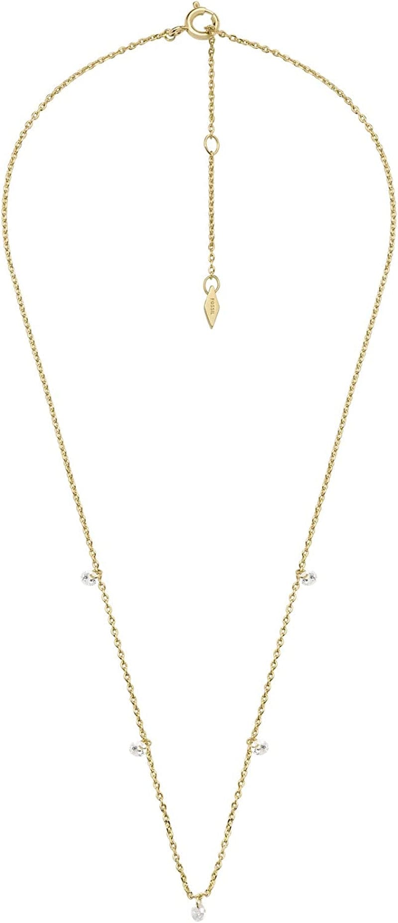 Women'S Gold-Tone Stainless Steel Pendant Chain Necklace Gold Sadie Chain