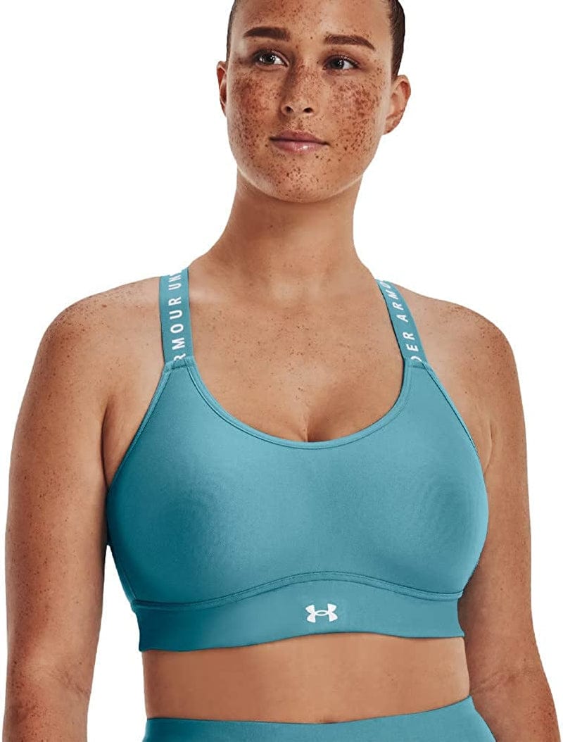 Women'S Infinity Mid Impact Bra (433) Glacier Blue / / Still Water / X-Large