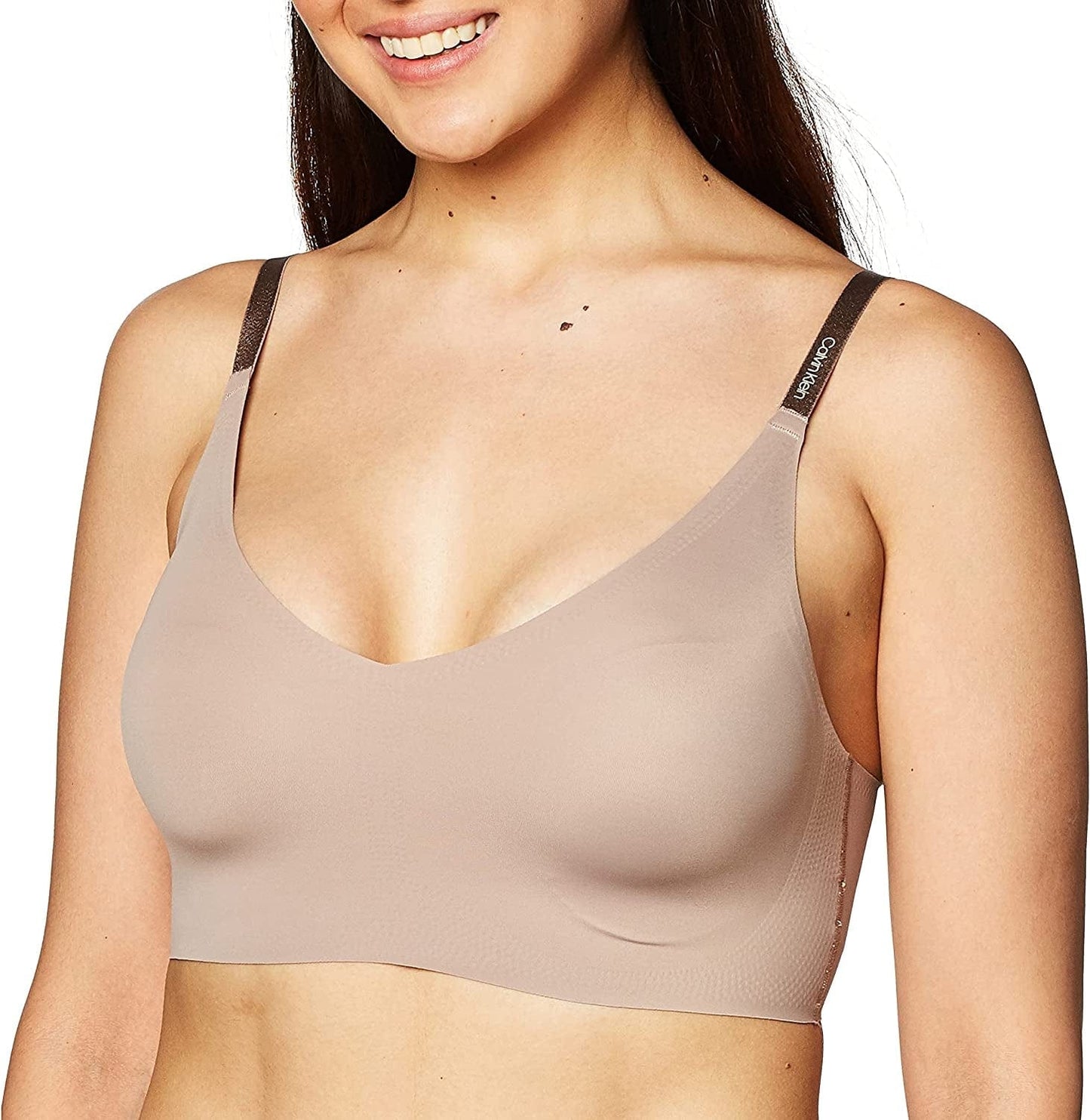 Women'S Invisibles Comfort Lightly Lined Seamless Wireless Triangle Bralette Bra Josephine / X-Small