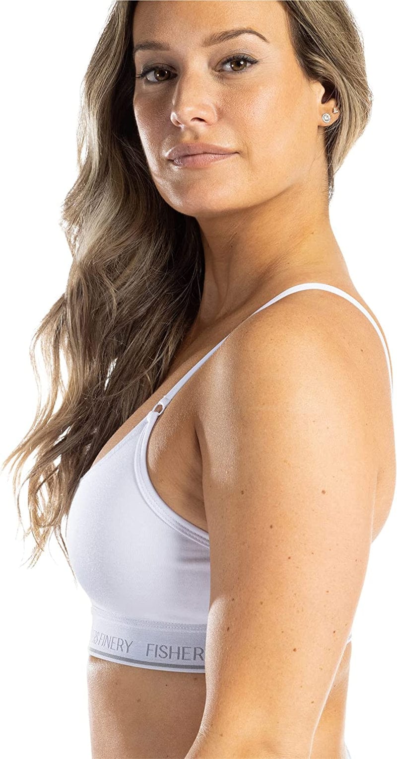 Women'S Light Support Spaghetti Strap Everyday Bralette: Wire Free Band