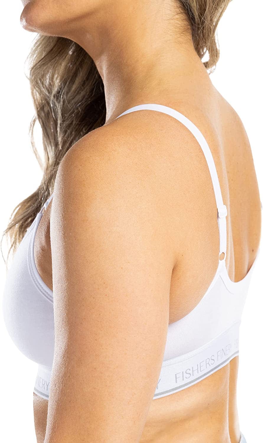 Women'S Light Support Spaghetti Strap Everyday Bralette: Wire Free Band