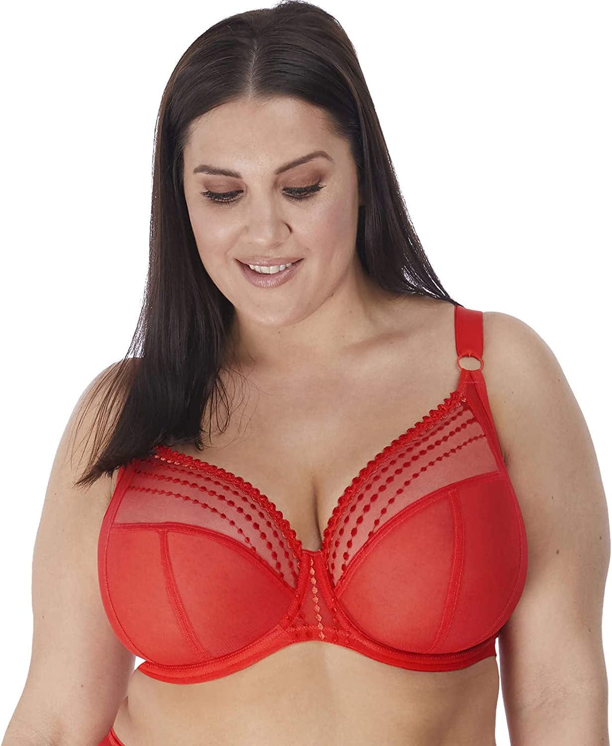 Women'S Matilda Unlined Plunge Underwire Bra with J-Hook