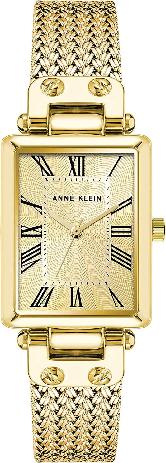 Women'S Mesh Bracelet Watch Gold