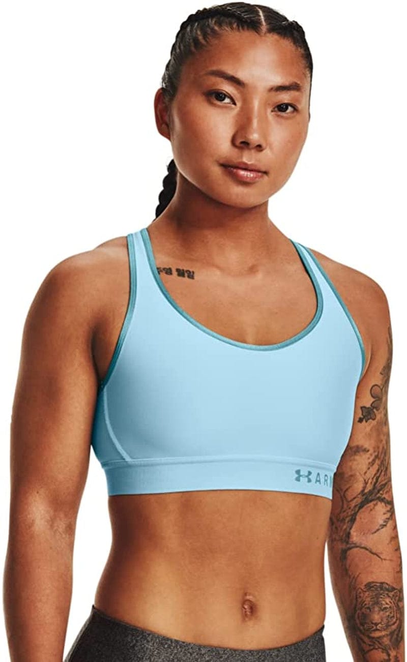 Women'S Mid Keyhole Sports Bra Opal Blue (293)/Cloudless Sky / X-Large