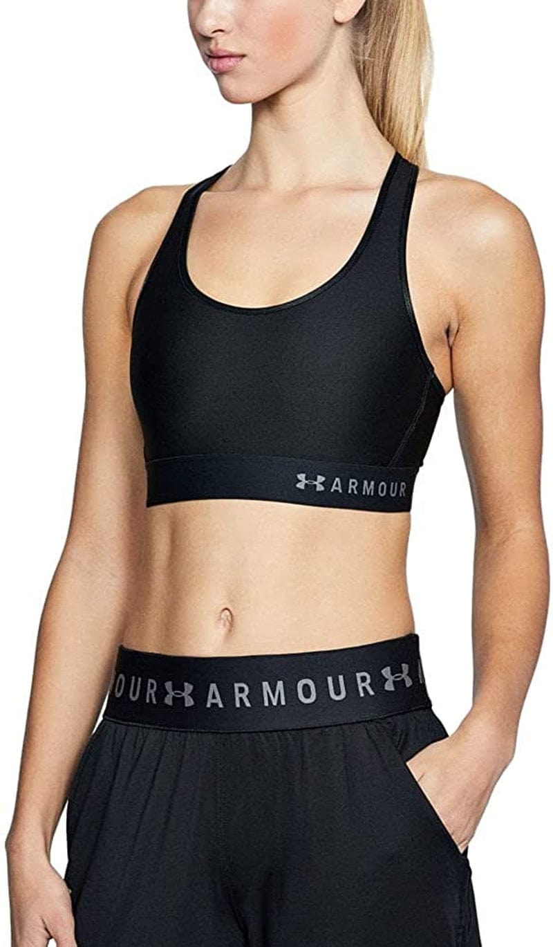 Women'S Mid Keyhole Sports Bra Black / Small