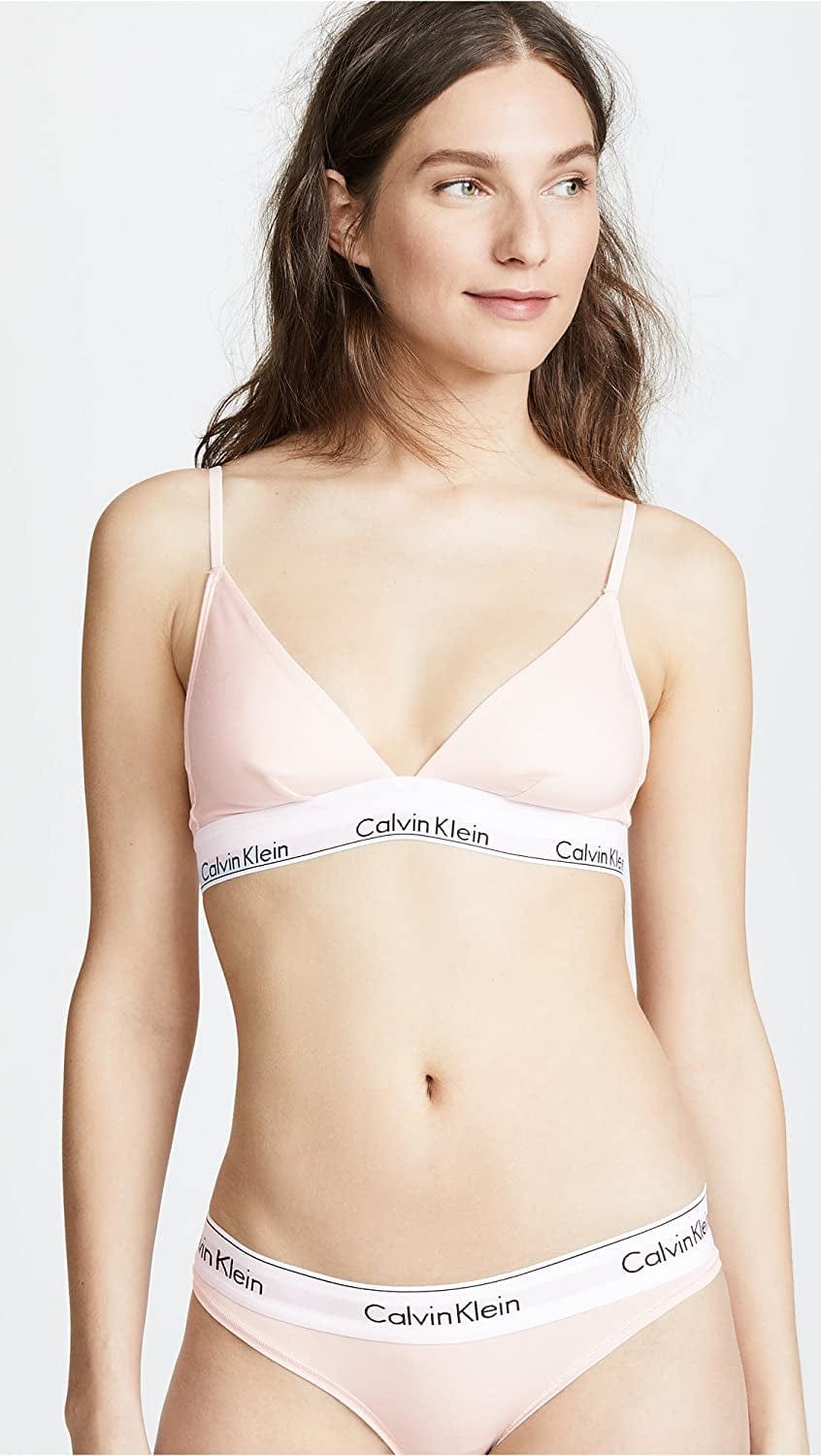 Women'S Modern Cotton Triangle Bra