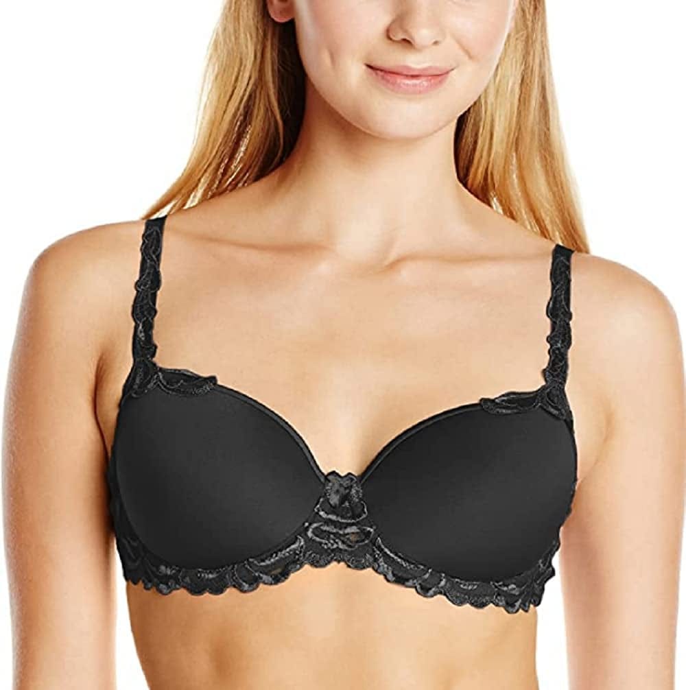 Women'S Modern Finesse Padded Bra Black / 34F