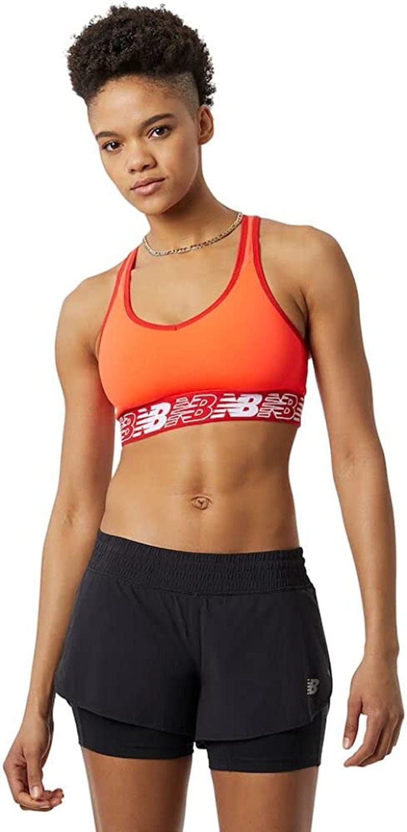 Women'S NB Pace Bra Electric Red / 2022 / Large