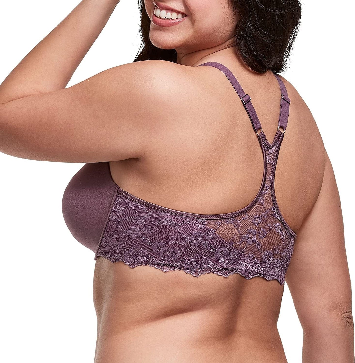 Women'S One Fab Fit T-Shirt Bra, Women’S Full Coverage T-Shirt Bra, Women’S Lightly Lined Racerback Bra