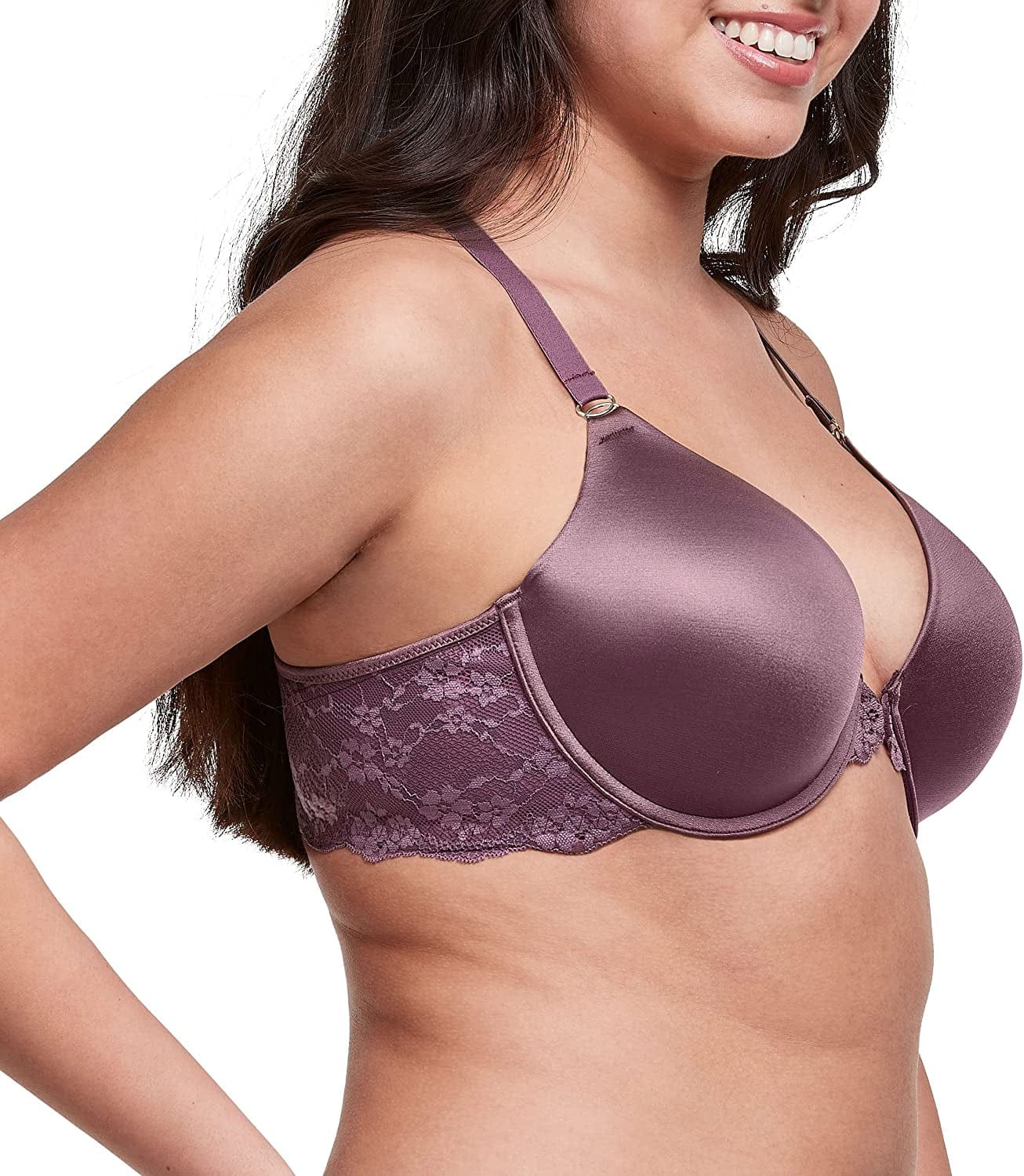Women'S One Fab Fit T-Shirt Bra, Women’S Full Coverage T-Shirt Bra, Women’S Lightly Lined Racerback Bra