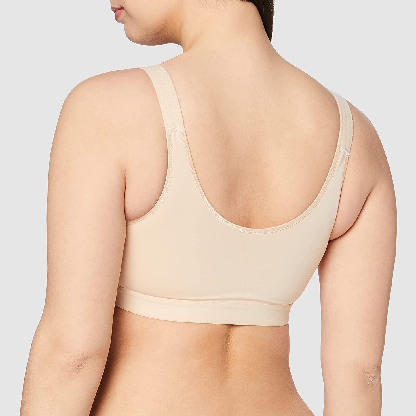 Women'S Petite Plus-Size Front Closure Sports Bra