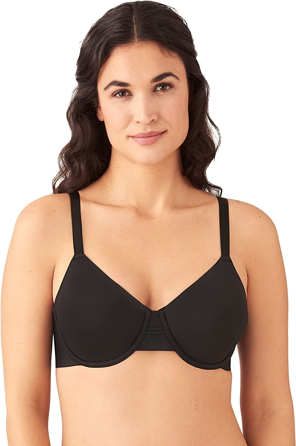 Women'S plus Size at Ease Full Figure Underwire Bra Black / 34DDD