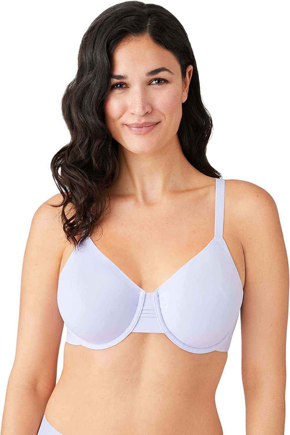 Women'S plus Size at Ease Full Figure Underwire Bra Purple Heather / (34) 34DDD