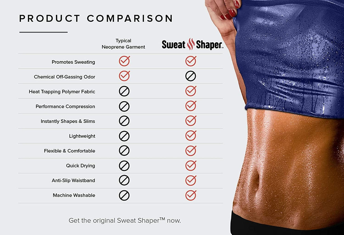 Women'S Premium Workout Tank Top Slimming Polymer Sauna Vest