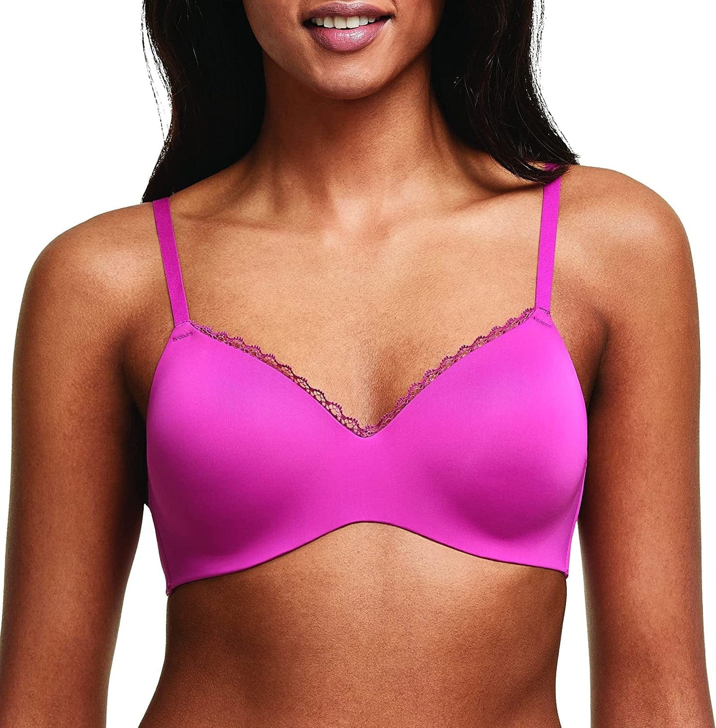 Women'S Pure Comfort T-Shirt Wireless Bra Dm7681 Dahlia Pink / Medium