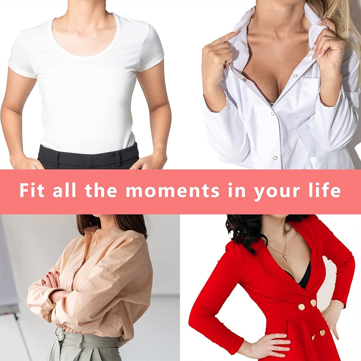 Women'S Push up Padded Lift Support Underwire Add 2 Cup T-Shirt Plunge Bra